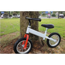 White Air Tyre Children Balance Bicycle